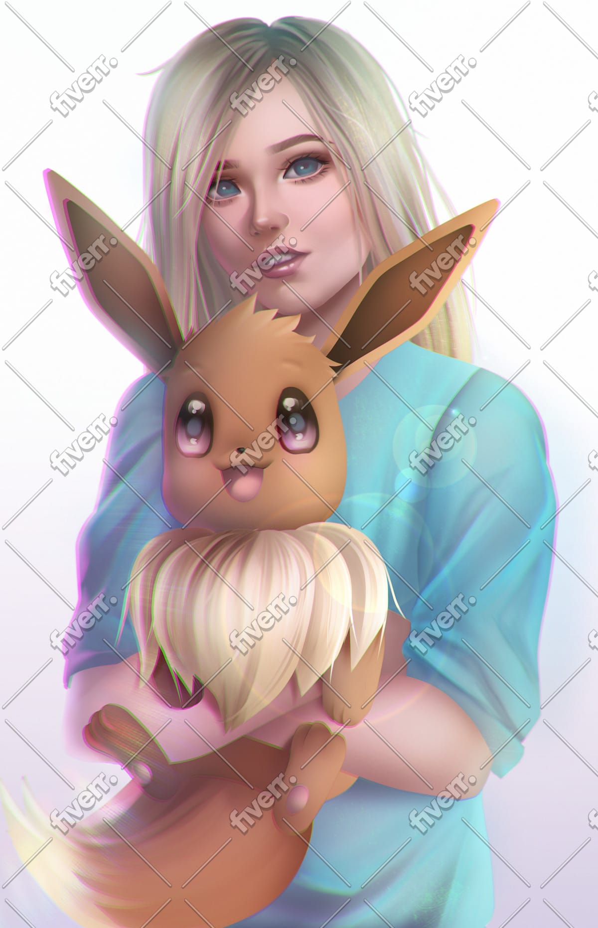 Draw You As A Pokemon Trainer In My Art Style By Soap lady
