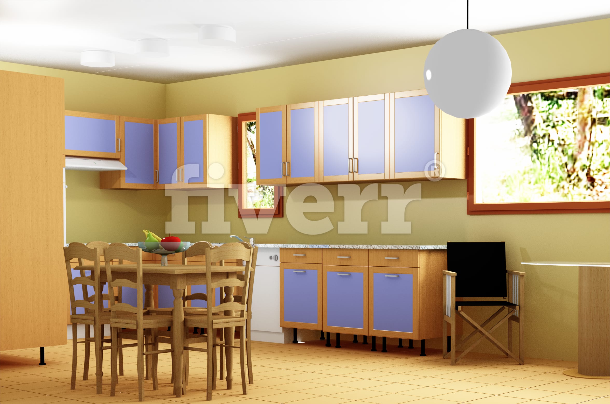 Design 3d kitchen design by Ivosb2012