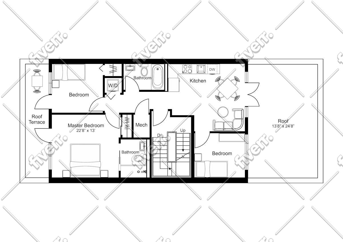 Draw A Floor Plan In Coreldraw By Roplans