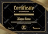 do professional certificate design