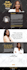 create modern landing page design
