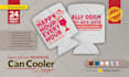 Design custom printable can coolers koozies coolies by Zahidul nahid