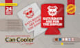 Design custom printable can coolers koozies coolies by Zahidul nahid