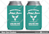 Design custom printable can coolers koozies coolies by Zahidul nahid
