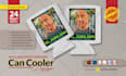 Design custom printable can coolers koozies coolies by Zahidul nahid