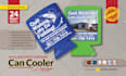 Design custom printable can coolers koozies coolies by Zahidul nahid