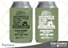 Design custom printable can coolers koozies coolies by Zahidul nahid