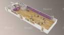Design 3d floor plan rendering of home or real estate by Iqbalsheikh