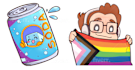 draw you cute custom twitch emotes and sub badges