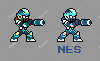 create custom mega man style pixel art portraits