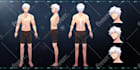 draw anime character design reference sheet