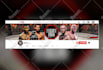 make youtube banner and logo, sports ,ufc,soccer,nfl,fitness,football,basketball