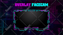 do cool animated twitch overlay package for twitch stream, twitch logo design