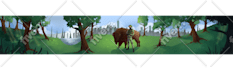 draw a youtube or twitch banner and screens