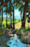 make pixel art background for you