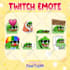 draw twitch emotes and animated emotes for vtuber stream