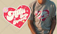 do custom 70s retro vintage groovy wavy boho tshirt design