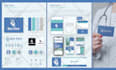 create business logo design, branding kit and brand identity