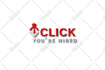 design modern recruitment agency or job board logo