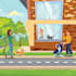 illustrate colorful storyboard for your animation projects