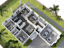 render 3d model of your house in 3ds max