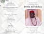 design funeral program, obituary, event and memorial flyer