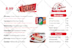 do restaurant menu design, takeaway, trifold, food flyer