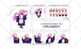 make pixel art pokemon trainer sprites or sprite sheet