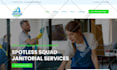 build cleaning company, janitorial, facility management website