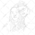 draw a line art illustration for you 24 hours