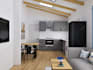 create interior design with photo realistic render