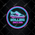 create an amazing  neon light logo design in 24 hr