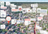 create real estate aerial maps with specific logo labels