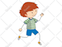 design stickman, stick figure illustrations doodle  art style