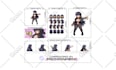 make pixel art pokemon trainer sprites or sprite sheet