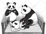 create 2d vector character, cartoon mascot, animal sticker