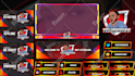 craft professional twitch logo, screens, overlays emotes, kick, animation