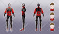 draw anime character design reference sheet