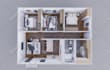 create 3d floor plan or interior by sketchup