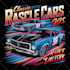 create professional automotive design illustration for your racing car tshirt