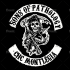 create a custom sons of anarchy logo