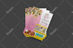 do restaurant menu design, takeaway, trifold, food flyer