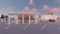 design mosque planning and 3d