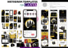 create editable professional social media templates in canva
