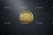 do a monogram initial letter mark, font, and text logo