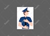 draw vector modern flat design web illustration