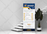 design high quality creative roll up banner, retractable banner