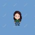 draw you or character you want in cute pixel art