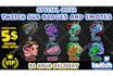 design twitch sub badges, twitch emotes, twitch badges