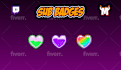 create express custom twitch sub badges